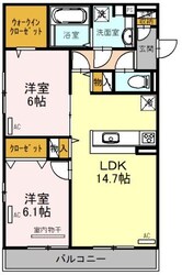 百花園イーストの物件間取画像